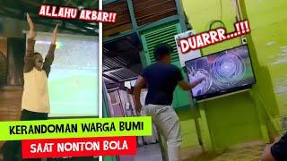 Ngamuk Karena Timnya Kalah..!! Deretan Kejadian Random Saat Nonton Bola