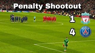  Psg Vs Liverpool Penalty Shootout 4-1 | Champions League Round OF 16