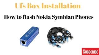 Nokia Symbian phones & Samsung Bada phone flashing method (ufs box installation)