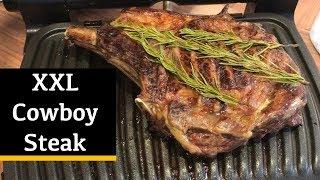 How to grill a XXL Cowboy Steak - T-Fal OptiGrill