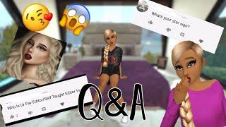 Q&A - avakin life ( Olivia sparx)