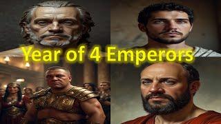 The Year of Four Emperors: Unveiling Chaos #galba #otho #vitellius #vespasian #emperor #romanhistory