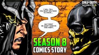 Season 8 Complete Comics Story CODM - Mythic Templar & Ghost Cod Mobile - Shadow Operatives