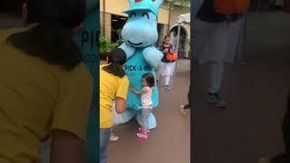 SATISFYING HUG FROM PICK A ROO MASCOT ‍️#shorts #viral #trending #asmr