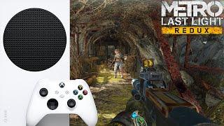 Metro Last Light Redux Xbox Series S Геймплей 60 120 FPS