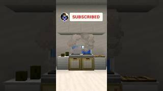 Minecraft Modern Kitchen  #shorts