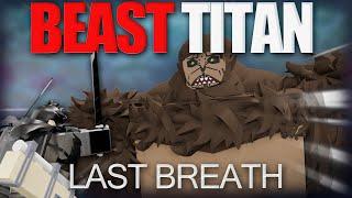 NEW Beast Titan Mission In Attack on Titan Last Breath 