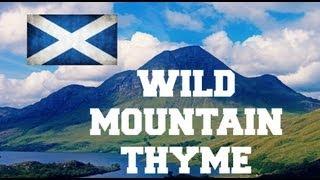  Wild Mountain Thyme - Sarah Calderwood  LYRICS