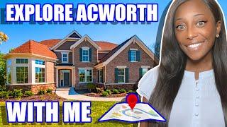 Explore Acworth Georgia with me! | North Atlanta Living | Moving to Acworth Georgia in 2022 |