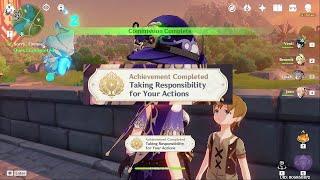 Achievement: Taking Responsibility for Your Actions | Genshin Impact