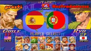 スーパーストリートファイターII X  prosti (Spain) vs Nostradamusss (Portugal) Super Street Fighter 2 Turbo