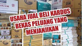 USAHA JUAL BELI KARDUS BEKAS PELUANG YANG MENJANJIKAN#usahakardus #jualkardus #seputarkardus