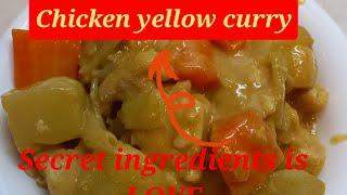 Simple recipe of Chicken yellow Curry!!!