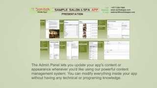 Salon & Spa Mobile App - Backend Presentation - 2 by SonitekApps