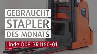 Linde MH Hochhubwagen D08 BR1160-01| Gebrauchtstapler des Monats August 2021 | Sander Fördertechnik