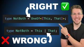 Let's Fix The Fatal Flaw in TypeScript's Union Types!