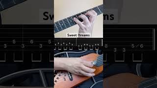 Sweet Dreams - Marilyn Manson. Guitar Tabs Tutorial.