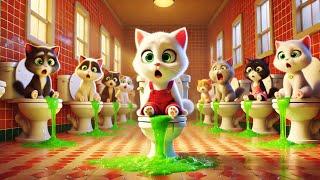Brave Kitten Unmasks the Evil Chef ️ #ai #catlover #cartoon #cutecats #cat