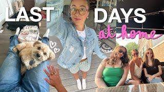 MY FINAL WEEK AT HOME ️ last minute prep for my cruise contract + an honest chat about how I feel