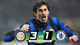 Inter vs Chelsea 3-1 (agg) Highlights & Goals - Round of 16 | UCL 2009/2010