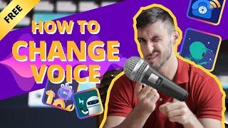 How to Change Your Voice in Video (FREE Voice Changer for PC)