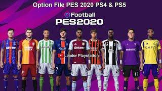 Option File PES 2020 Update 2025 V9 PS4 & PS5