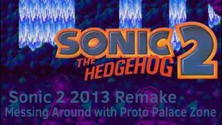 Sonic 2 2013 Mobile Port - Messing around in Proto Palace Zone/ Debug codes!