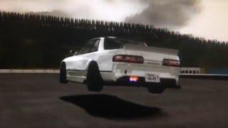 Assetto Corsa Drift Jump 360° Entry Ebisu Minami Original line