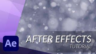 How to Create Realistic Snow in After Effects - TUTORIAL