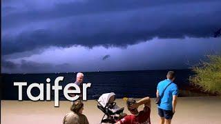 Ισχυρός πυρήνας καταιγίδας στη Χαλκιδική - Huge Thunderstorm at Halkidiki