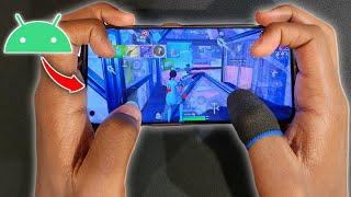 Playing FORTNITE On ANDROID Device... (60 FPS Gameplay)