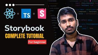 Learn Storybook - React and Typescript for beginners | in just 20 min