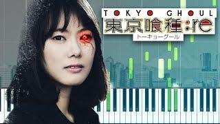 Tokyo Ghoul:re OP - asphyxia Piano Tutorial