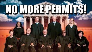 BREAKING!!! Supreme Court Emergency Decision To End All Firearm Permits Nationwide Put In Motion!