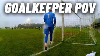 Goalkeeper POV in EXTREME Wet Weather!
