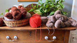 Three patterns I plan to knit this fall! Measuring handspun yardage & SHOPPING MY STASH!!!