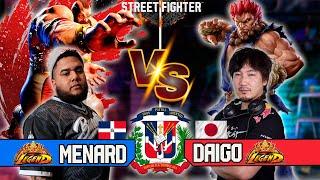 SF6 ▰MENARD (ZANGIEF) VS DAIGO (AKUMA) ▰ High Level Gameplay  streetfighter6