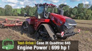 Case IH Quadtrac 645 | Test Drive | Tracked Tractor | 699 HP | + Update: Case IH AF10 & AF11