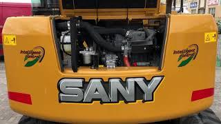 Обзор экскаватора SANY SY75C Walk around