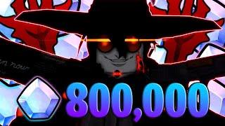 I Spent 800,000 GEMS To get 0.004% Secret Alucard In Anime Vanguards