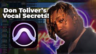 How to Sound Like Don Toliver - "Love Sick" Vocal Tutorial [Pro Tools]