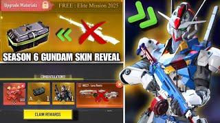 Season 6 Gundam Character Reveal | Elite Mission 2025 Update |Secret Cache New Update Leaks Codm2025