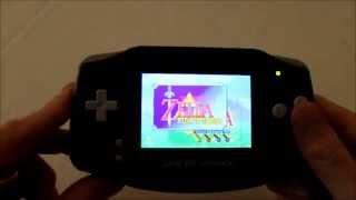 GBA SP+ (ags-101) brighter backlit screen in original Gameboy advance