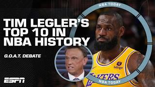 Tim Legler's TOP 10 ALL-TIME PLAYERS  + Perk's BIGGEST QUESTIONS for the season  | NBA Today