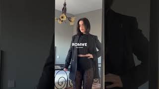 ROMWE TRY ON HAUL 