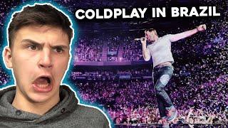 Brazilian Crowds ! Coldplay In Brazil - Viva La Vida (Live In São Paulo - Brazil) |UK Reaction