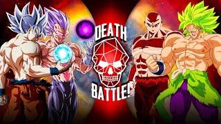 Goku & Vegeta vs. Jiren & Broly | MUGEN Death Battle