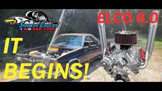 6.0 LS El Camino Burnout build begins! #lsswap  #elcamino #gbody