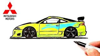 Как нарисовать машину из Форсажа | Fast and furious car drawing