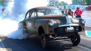 Old Cars Racing Through Time Journey Back to the Golden Age of Gassers